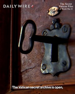 45K views · 2.4K reactions | He’s been accused of standing idly by during the Holocaust. Now, secret Vatican files reveal the truth about Pope Pius XII and how entire generations can be manipulated with falsehoods. Follow Michael Knowles as he explores the unchecked lies told for decades about the Catholic Church in 'The Pope and the Führer: The Secret Vatican Files of World War II.' Stream it today, only on DailyWire+ | DailyWire+ | Facebook