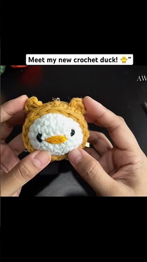 Crochet Duck Keychain Is Here! 🐥 Full Tutorial Now Live