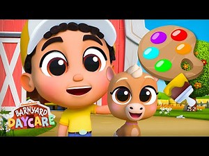 Guess the MISSING Colors Game w/ Farmer Milo and Baby Pony! #4 🎨 | Barnyard Daycare | Nick Jr.