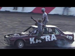 Katra drives from passenger side of his V8 E30