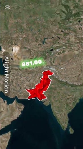 Pakistan vs India 😳 The Size Difference Will Shock You!