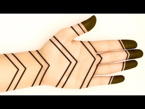 Easy Simple Mehndi design | New Wedding Mehandi design | Front hand Mehandi ka design | Henna Design