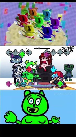 FNF Gummy Bear but Dog cover - FNF mod - Friday Night Funkin’ Game #fnf #gummybear