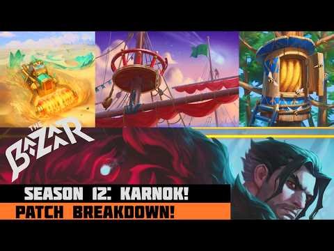 (The Bazaar) S12 Karnok Launch Day/Items Reworked! Patch Notes Breakdown