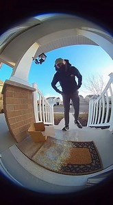 Ring Camera Shows Porch Pirate Triggering Glitter Burst Trap San Diego, California – April 9, 2026 A Ring doorbell camera caught the moment a package thief opened what he thought was an expensive delivery — only to trigger a safe glitter-burst device. The clip shows the thief picking up the decoy package and flipping the lid open. Within seconds, a harmless cloud of biodegradable glitter sprays upward, covering his shirt and face. He drops the box and runs off, leaving a sparkling trail across t