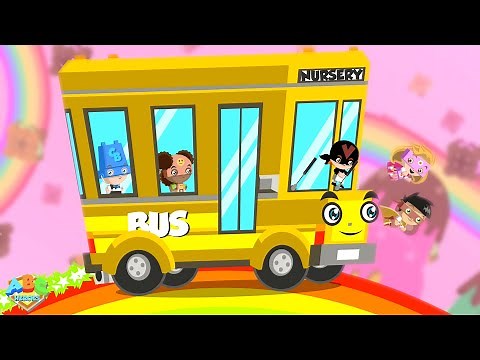 Wheels on the Bus Nursery Rhyme for Kids by ABC Heroes