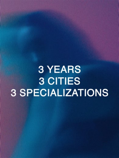 INTERNATIONAL BACHELOR IN DESIGN WITH 3 SPECIALIZATIONS 🌍 What if your Design degree took you to three different countries? This Bachelor’s programme is built around mobility and real-world learning. From your first year, you’ll work on live projects while studying in Rome, Valencia and Paris, experiencing design through different cultural and professional contexts. Throughout the programme, you’ll explore: - Design Thinking and professional methodologies - Innovation, AI and digital tools appl