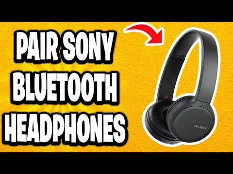 How To Pair Sony Bluetooth Headphones