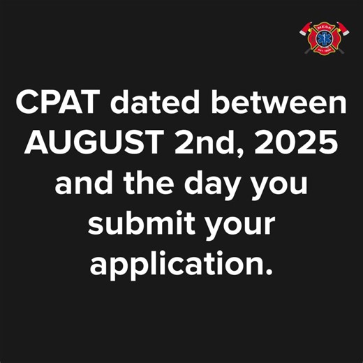 Firefighter recruit applications will open on February 2, 2026. Visit our recruitment page and look for social media posts with information about upcoming tests and preparation materials. https://my.mesaaz.gov/4aWOFvG Requirements: -CPAT between August 2, 2025, and the day you turn in your application. -18 years of age -High school diploma or G.E.D -EMT preferred but not required Job Highlights: -Excellent benefits package that includes lifetime medical -25-year retirement plan -Promotional oppo