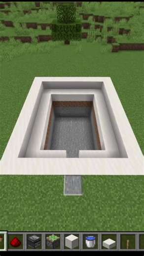 Hidden Pool in Minecraft 1.18 #minecraft