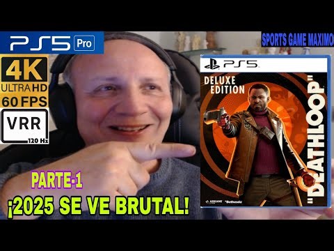 2025 ULTRA 4K/60FPS - DEATHLOOP - DELUXE EDITION, PARTE-1 (PS5 PRO) GAMEPLAY DIRECTO ESPAÑOL