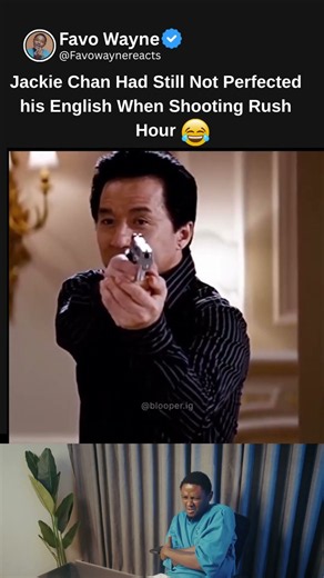 During the Shoot Of Rush Hour, Jackie Chan Was Still Learning English