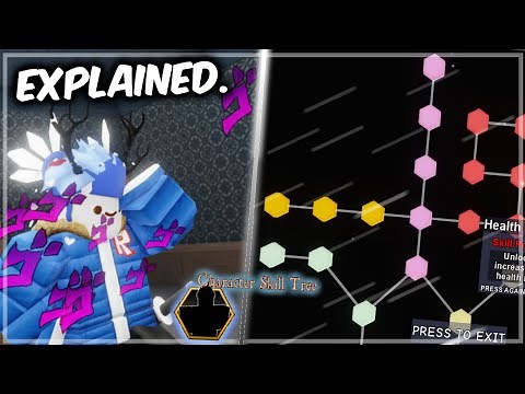 [YBA] Character Skill Tree Stats Explained