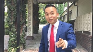 Realtor jumps to a $3.6M Pool Home with his Suit On!