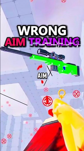 EASY AIM TRAIN METHOD 🔥