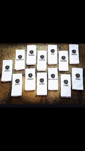 🏐 Senior Night Spotlight! These custom embroidered volleyball rally towels were made special for a senior night celebration — each one personalized with player names for that perfect keepsake. A clean, timeless design that highlights team pride, hard work, and heart on and off the court. ✨ Quality embroidery | Custom designs | Quick turnaround 📍 Topline Custom Designs 📱 Call or Text: (832) 713-0493 📧 toplinecustomdesigns@gmail.com 📸 Follow us on Facebook & Instagram: @ToplineCustomDesigns �