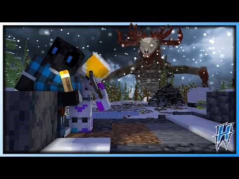2 IDIOTS Hunt DOWN The NEW WENDIGO MOD... | Minecraft: Antlers of Hunger