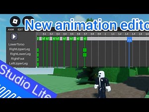 Animation Editor in Studio Lite