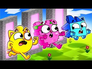 Minecraft Friends Song! ⛏️ Adventure Time! Kids Songs 🐱 TinyTracks TV