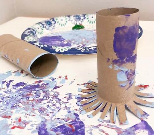 5 Toilet Paper Roll Painting Ideas Toddlers & Preschoolers Love - Kid