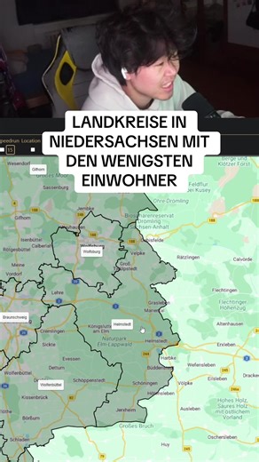 Counties in Lower Saxony with the Fewest Inhabitants