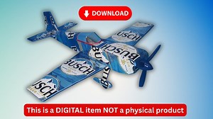 Beer Can Airplane Extra EA-300 DIGITAL Pop Can Aviation PLANS - Etsy
