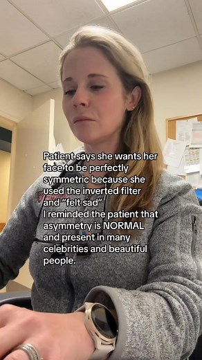 The inverted filter is supposedly how other people see you. Since you’re used to looking at yourself in the mirror, the filter makes assymetries more obvious to you. However almost everyone ha | Dr. Abby Dermatologist | Facebook