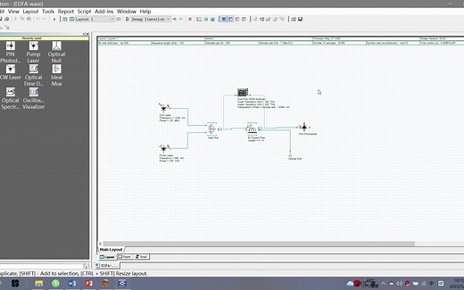 【Optisystem】设置迭代和绘图