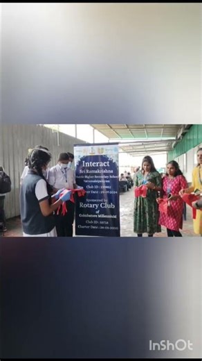 Interact club activitiy-Cleanliness and plastic awareness program #schoolevent #cleanliness #society