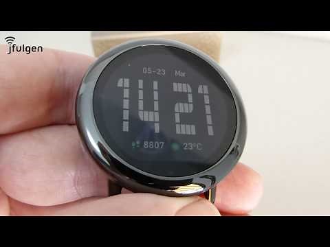AmazFit Watch - Activate Launcher & View QR Code