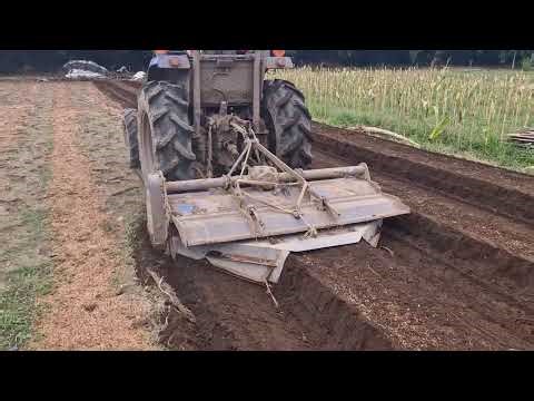 AMAZING FARMING TECHNOLOGY! HIGH-SPEED RICE FIELD PLOWING MACHINE!-agriculture farming