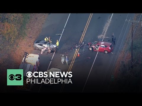 Crash on Route 206 leaves 1 dead, 2 injured in New Jersey