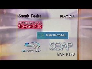 Sneak Peeks Menu 2009