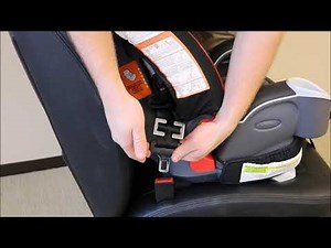 Locking Clip Installation: Forward-Facing Car Seat
