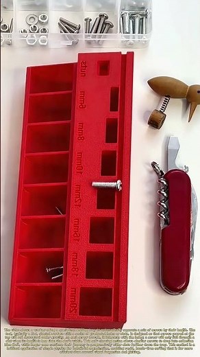 Sifting Screws: How a Gravity Tray Automatically Sorts by Length