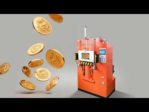 Bullion making automatic stamping machine