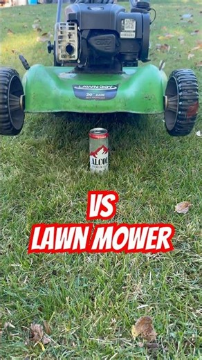 ‪@Alcolo‬ vs Lawn Mower #lawnmower #mower ‪@whistlindiesel‬
