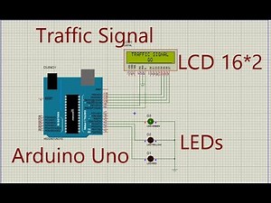 Traffic Light Using Arduino Proteus Simulation