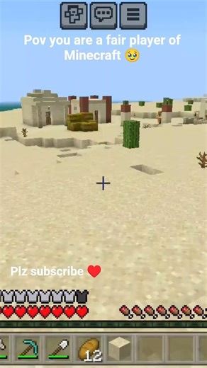 pov :you are a fair player of the Minecraft #nobatidao #trending
