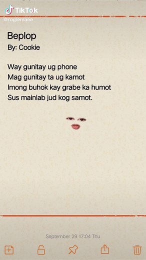 Make A Face Lyrics and Cookie Bisaya Song