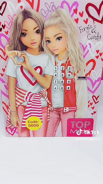 Top Model Diary with Musical Code by Depesche