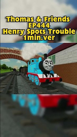 [1 min.]Thomas and friends EP444 Henry Spots Trouble(Remake by ROBLOX)#shorts