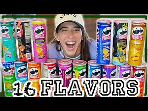 Taste Testing ALL THE PRINGLES FLAVORS!