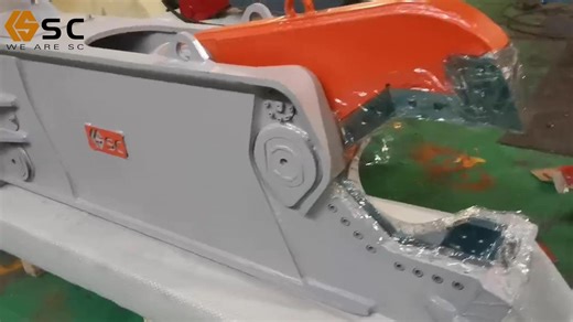 Mobile Shear for Skid Steers & Mini Excavators for Scrap Steel Cutting