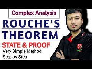 Rouche's Theorem | Complex Analysis | Easy Explained | Step by Step in Hindi