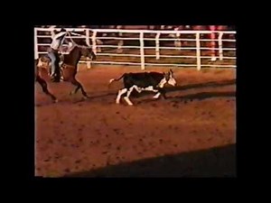 Steer Roping - Cheyenne Rodeo 2000 - Part 1