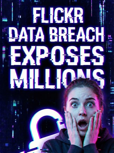 Flickr Data Breach Alert 🚨 Flickr confirmed a major data leak via a third-party vendor. Your passwords are safe, but your email and location might be out there. Scammers are likely already prepping phishing emails, so stay alert. * Millions of accounts potentially impacted * Names, emails, and IPs were exposed * No credit card or password data leaked * Flickr shut it down in under 3 hours 🛑 Turn on 2FA right now. Read the article and see our sources at vp.net/blog or copy/paste: https://s.vp.n
