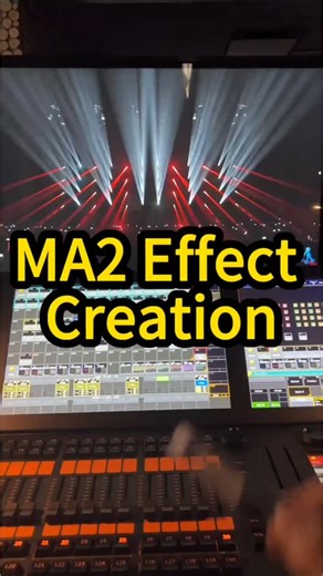 hufei on Instagram: "MA2 Console Effect Template Creation Tutorial—Let’s Learn Together #MA2Programming #LightingTemplateDesign#dj #light #led"