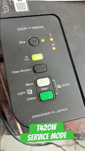 T420w Service mode