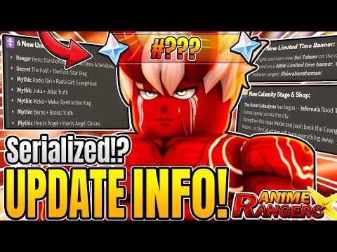 Update 2 Is HUGE! Full Update Log (Serialized + Fire Force) | Anime Rangers X